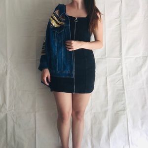 Egyptian Themed Denim Jacketb